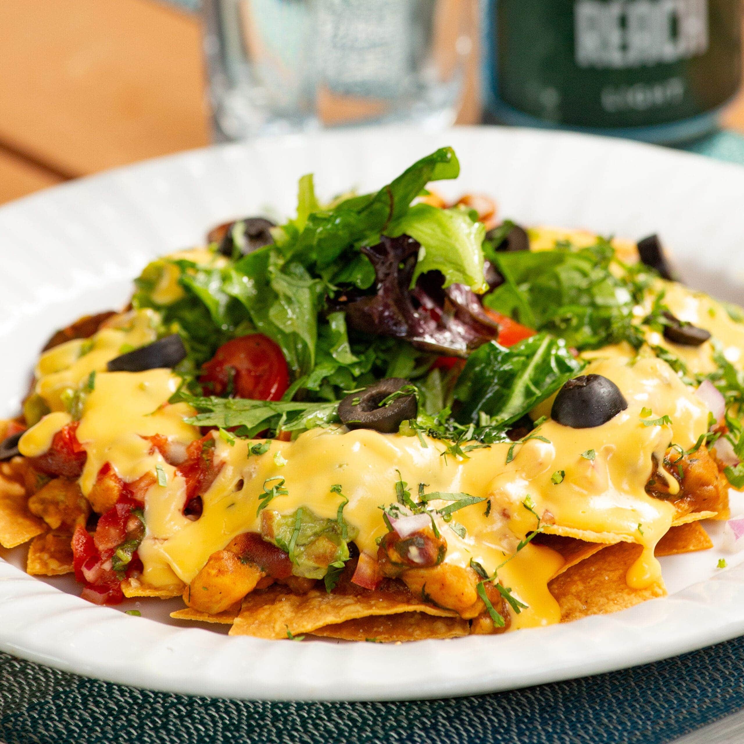 Nachos Supremos de Pollo